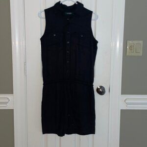 Ralph Lauren black romper